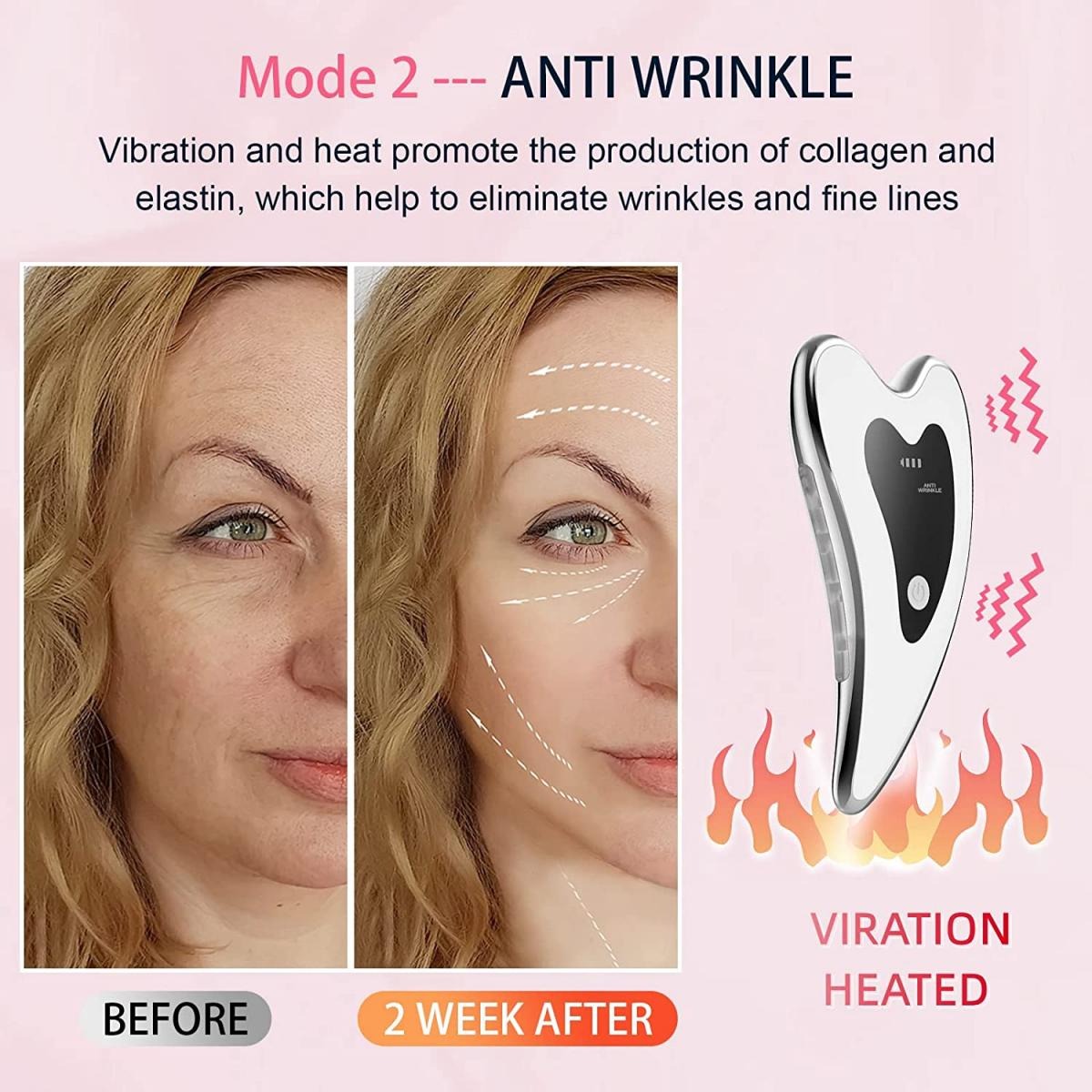 Elektrische Gua Sha-gezichtsapparaat
