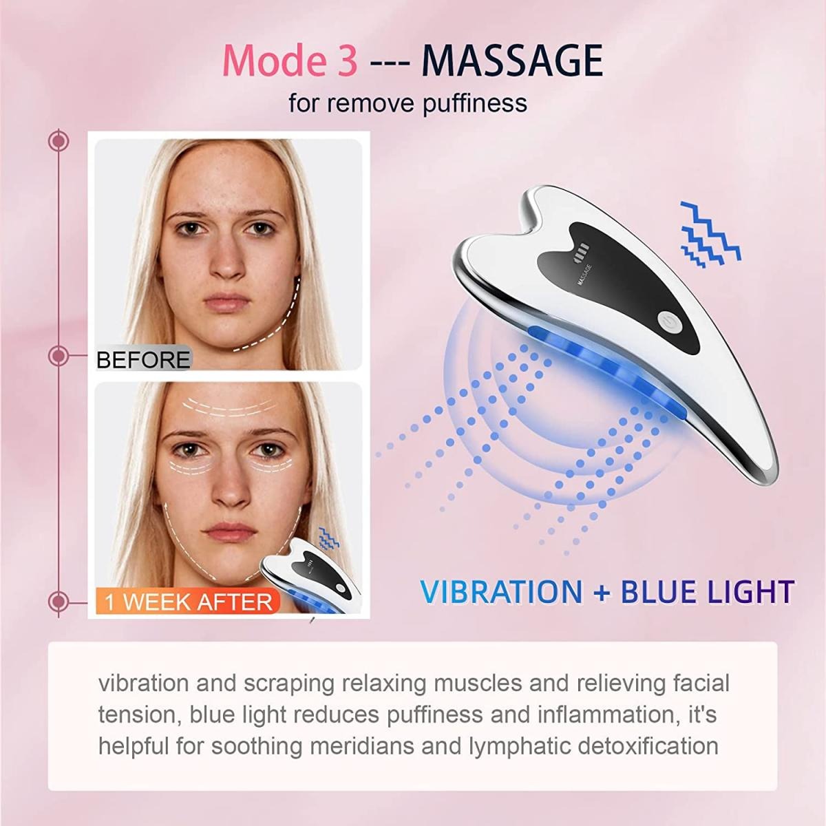 Elektrische Gua Sha-gezichtsapparaat