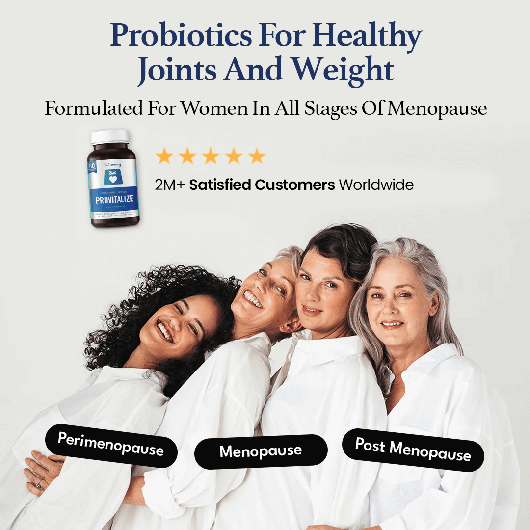 Provitalize | Best Natural Menopause Probiotic