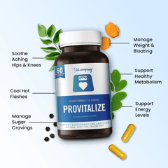 Provitalize | Best Natural Menopause Probiotic